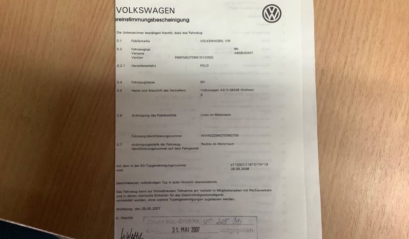 Volkswagen Polo 1.4 Trendline full